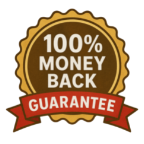 100% Money Back Guarantee
